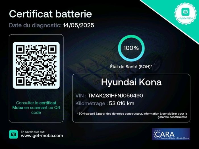 HYUNDAI KONA 100KW EV MAXX AUTOMÁTICO