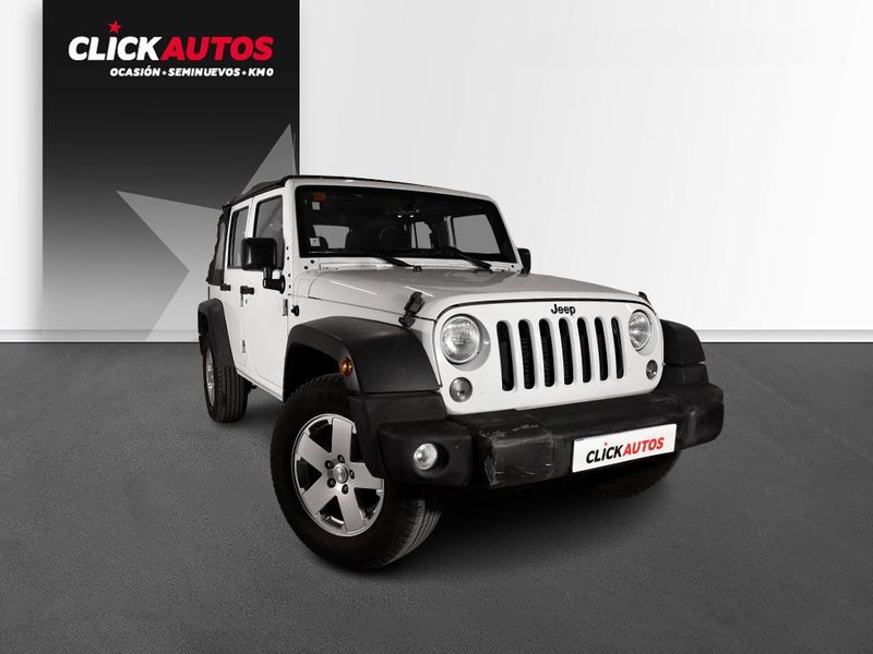 JEEP WRANGLER EVO 2.8 CRD 200CV UNLIMITED SPORT AUTO TECHO LONA AUTOMÁTICO